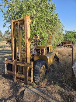 Forklift. Will trade for tractor.