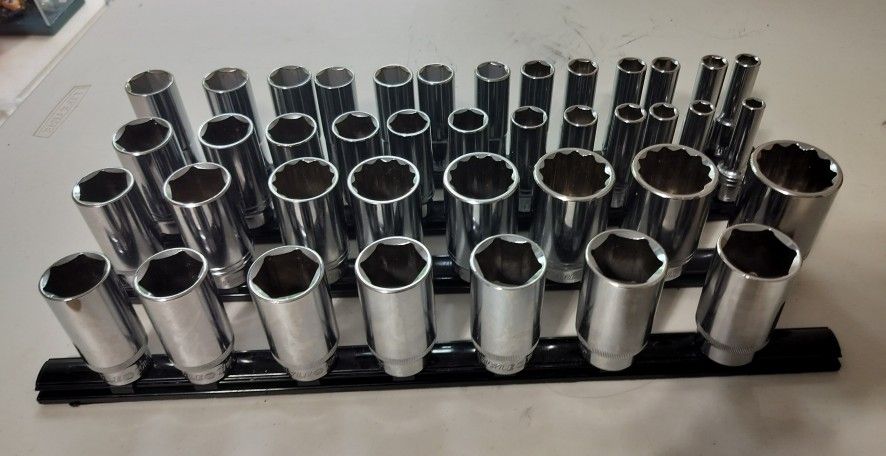 1/2 Carlyle Standard Metric Sockets