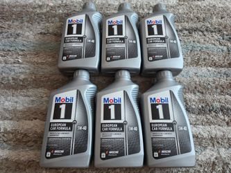 Mobil 1 FS European Car Formula 5W-40 Full Synthetic Motor Oil, 6 Quart