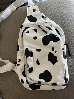 Cow Print Chest Bag