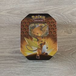 2019 Pokemon Hidden Fates Raichu Tin Sealed
