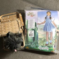 Wizard Of Oz Dorothy Girl Costume 