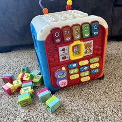 Vtech alphabet activity sales cube costco