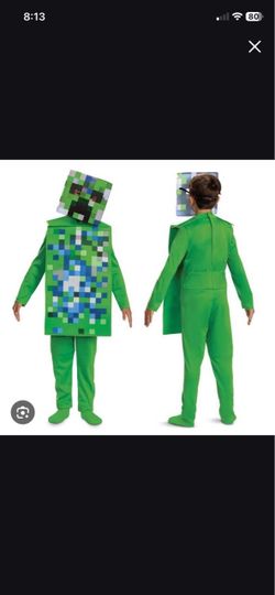 Minecraft Creeper Kids Halloween Costume