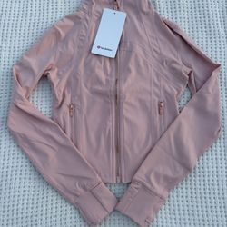 Pink Lululemon Define Jacket 