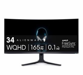 Alienware AW3423DWF Curved QD-OLED Gaming Monitor