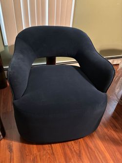 Navy blue chair