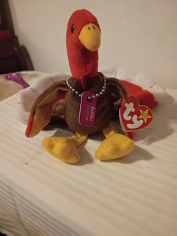 Gobbles The Turkey Tyi Bean Baby Collection 