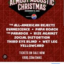 KROQ ____Almost Acoustic Christmas _____Saturday Night____ 12/13/2025