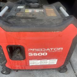 Predator 3500 Generator (read Description)!!!