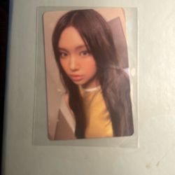 Hyein New jeans Photocard K-pop Album Card