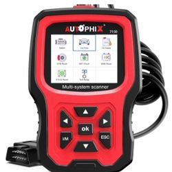 AUTOPHIX OBD2 Scanner for Ford Lincoln Mercury, Diagnostic Tool Engine Light Code Reader, ABS, EPB, Oil Reset, Battery Register, Throttle Learning, 