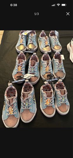 New Bluey girl shoes