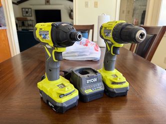 Ryobi Drill and Driver Set