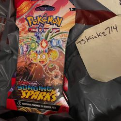 Surging Sparks Sleeved Booster Pack - SV08: Surging Sparks