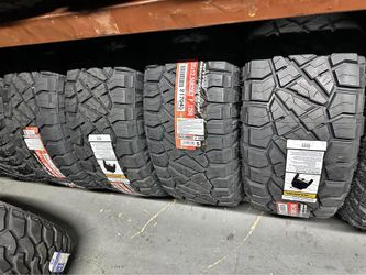 4 TIRES 35125020 NITTO RIDGE GRAPPLER 35X12.50R20 FREE INSTALL BALANCE