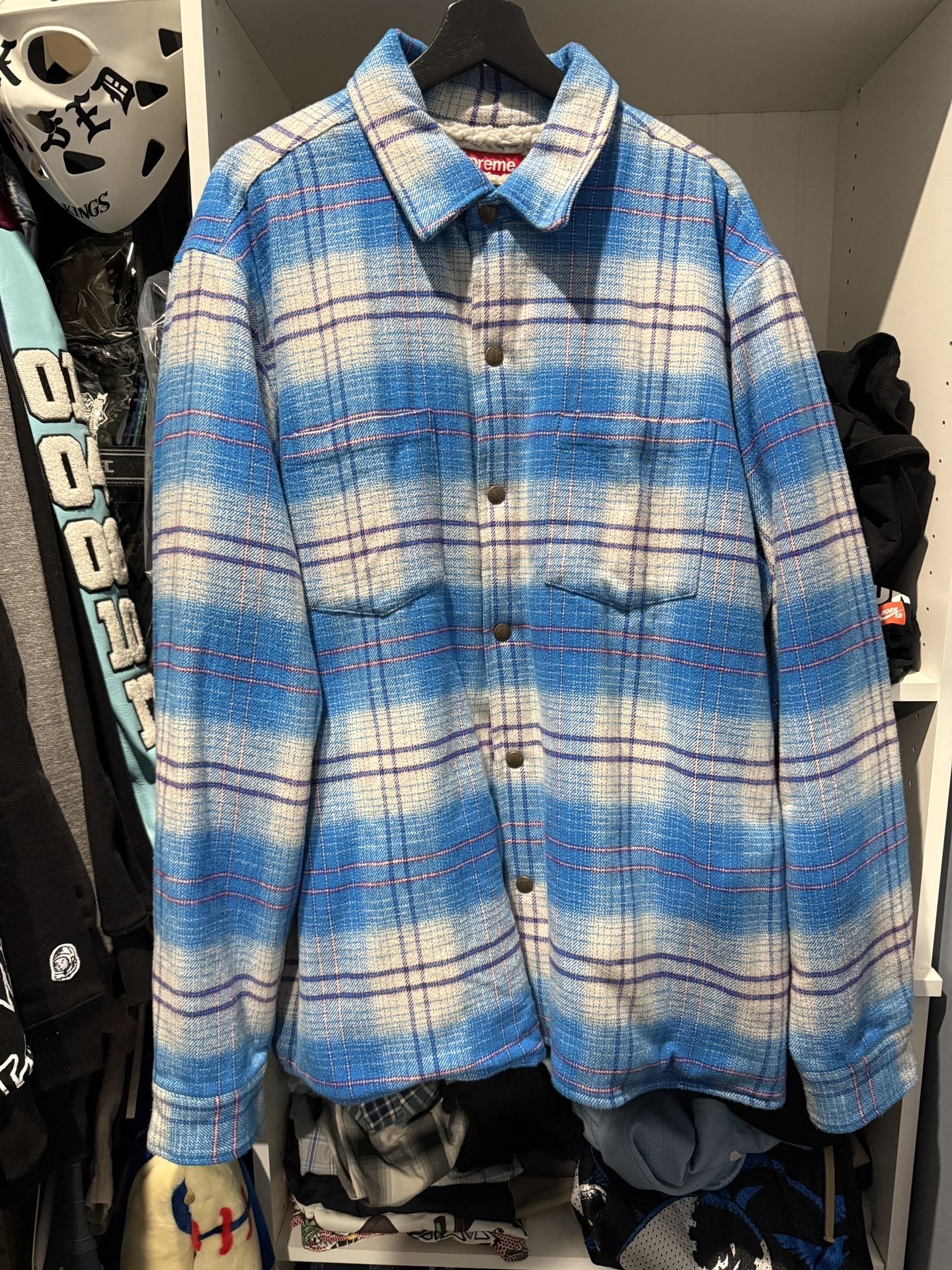 Brand New Supreme Jacket Flannel