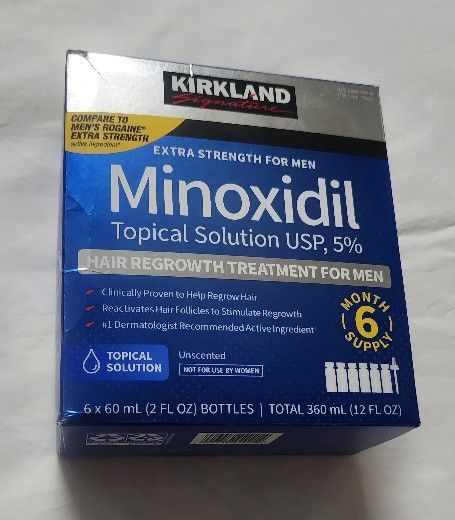 Kirkland Minoxidil Extra Strength For Men Topical Solution 5%