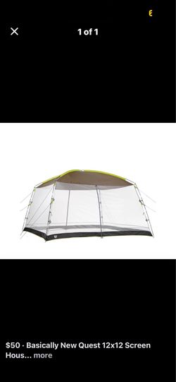 Basically New Quest 12x12 Screen House