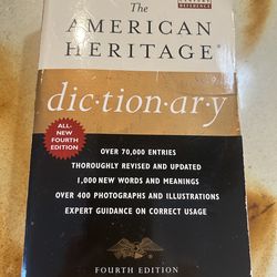 American Heritage dictionary 4th edition