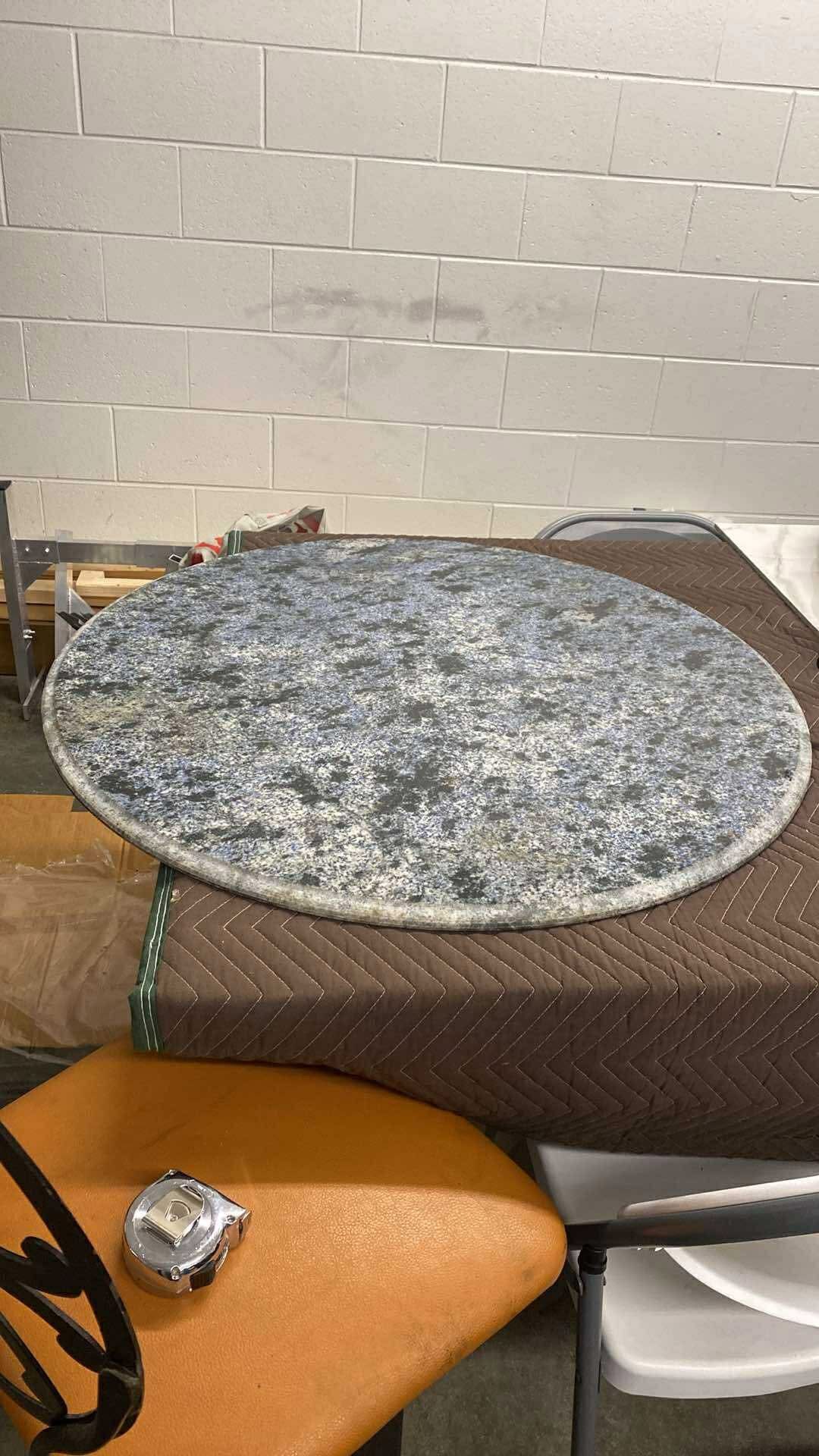 36” Blue Marble Table Top