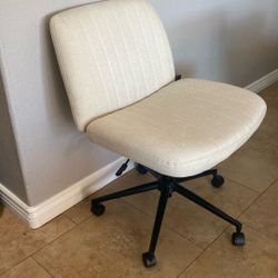 Cream Colored Office Chair
