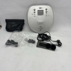 Rare Panasonic SL-CT570 CD Walkman, W/ Sennheiser Headset Tested Working