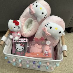 Hello Kitty Gift Basket 
