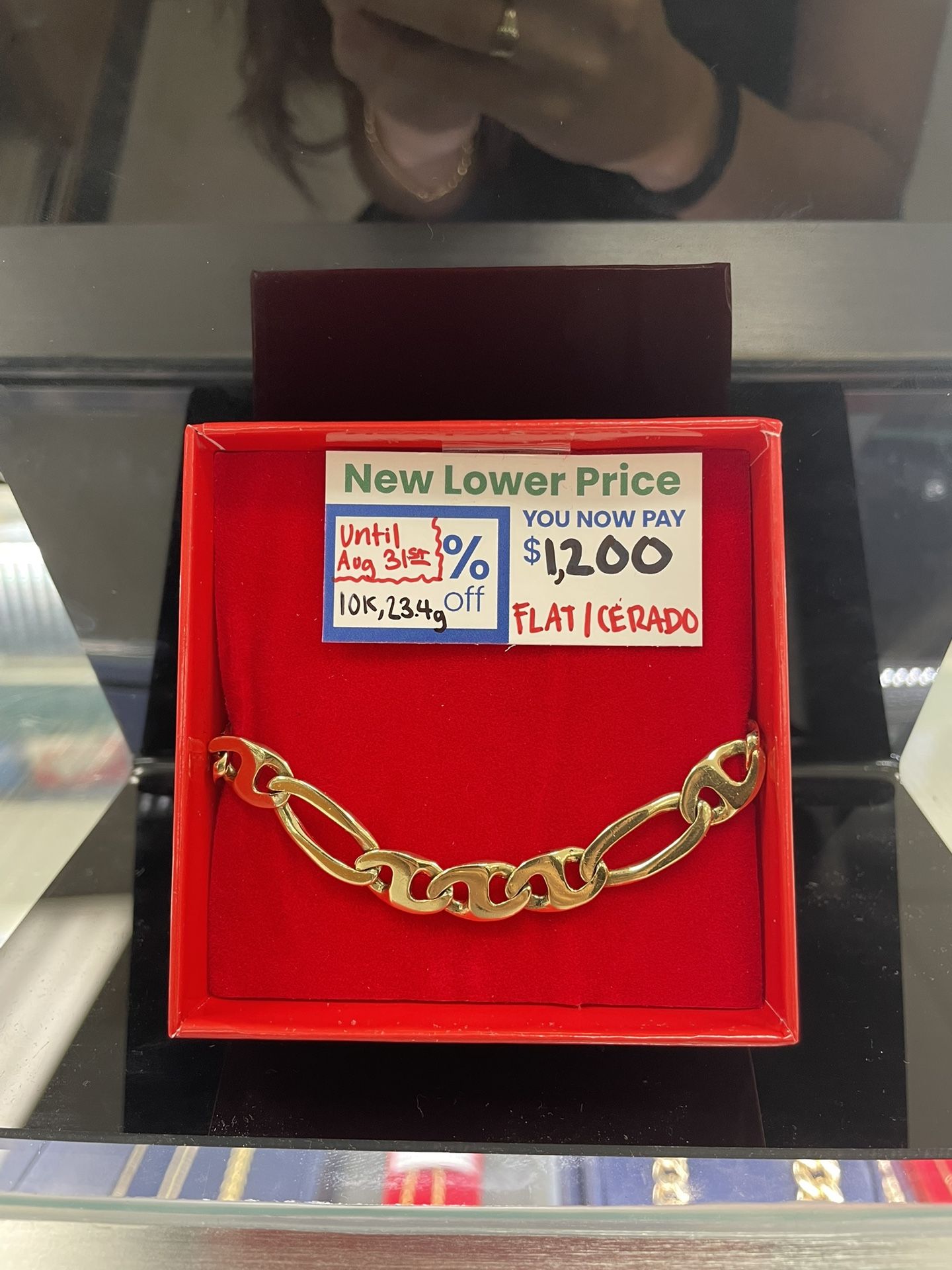 10k Men’s Bracelet (ONLY TILL AUG. 31ST)