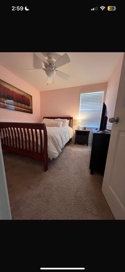 Queen Size Bed Frame & Mattress