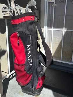 Maxfli Golf Stand Bag with Clubs