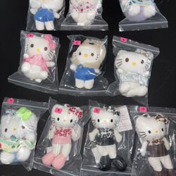 Hello Kitty Plush Doll Keychain Bag Charm 