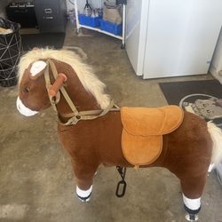 Riding toy horse car with wheels for kids