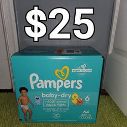 Pampers Baby dry Size 6