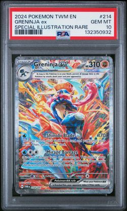 Pokemon - Greninja EX, PSA 10