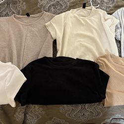 8 Women's Work Blouses Size M