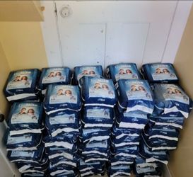 70 New Packs Comfees DriNite S/M 38-65 Lbs Premium Youth Pull-up Diapers