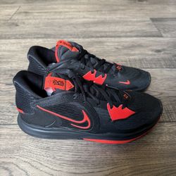 Size 8.5 - Nike Kyrie 5 Low Black Bright Crimson