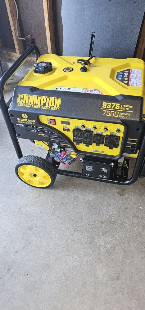 champion 7500 generator