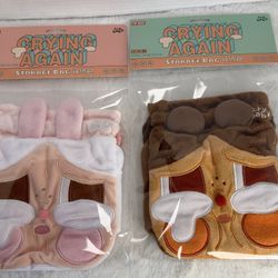 Authentic Pop Mart Cry Baby Crying Again Storage Bag Bundle