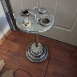 Rare Hard To Find Antique 1930s Light Up Ashtray