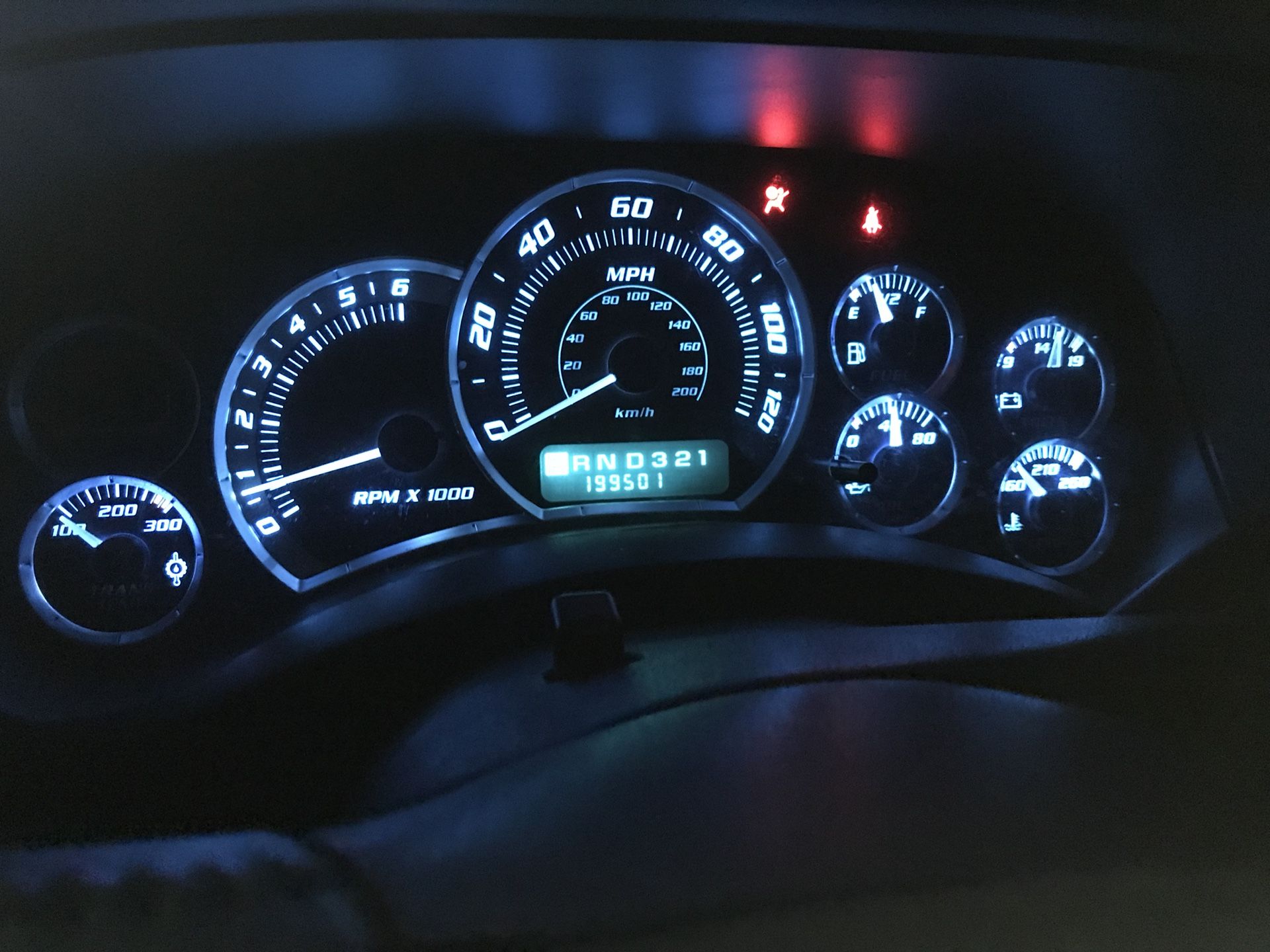 02 Escalade Guage Cluster