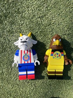 Custom Made Club America Mega Fig /Chivas mega Fig/Soccer Mega Figs