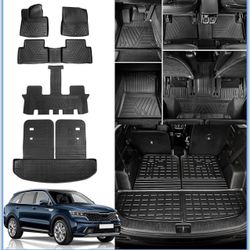 Kia Sorento All Weather Floor Mats Custom Fit 