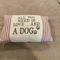 Pet /Dog Lover’s Accent Pillow 