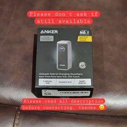 Anker Hybrid Charger Power Bank 65W 9,600mAh