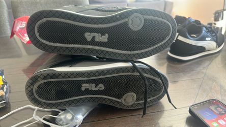 New Fila High Top Sneakers Size 11 Grey