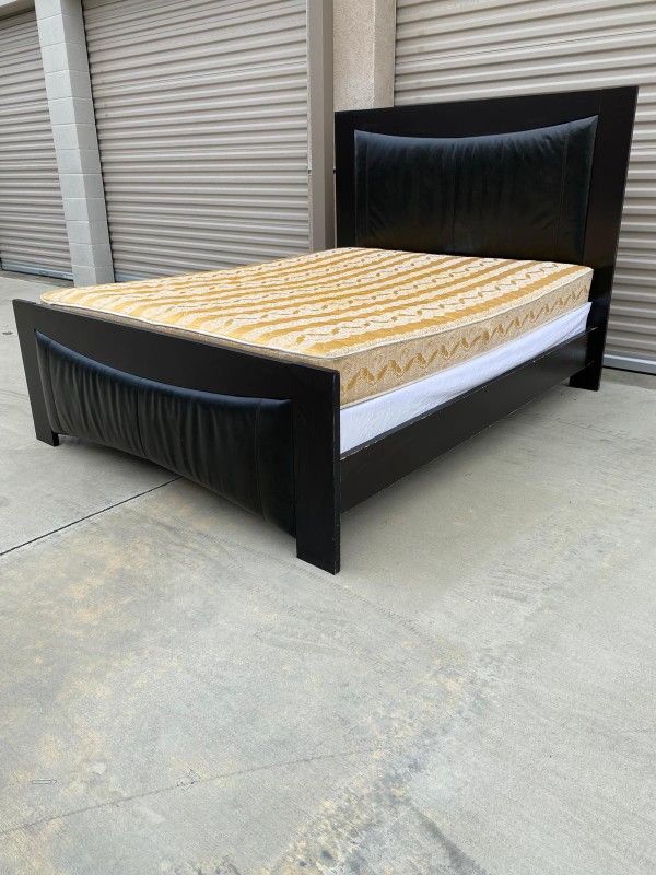 Queen Bed Frame With Mattress