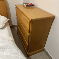 Chest Drawer, Media Stand, Nightstand and Bed Frame 