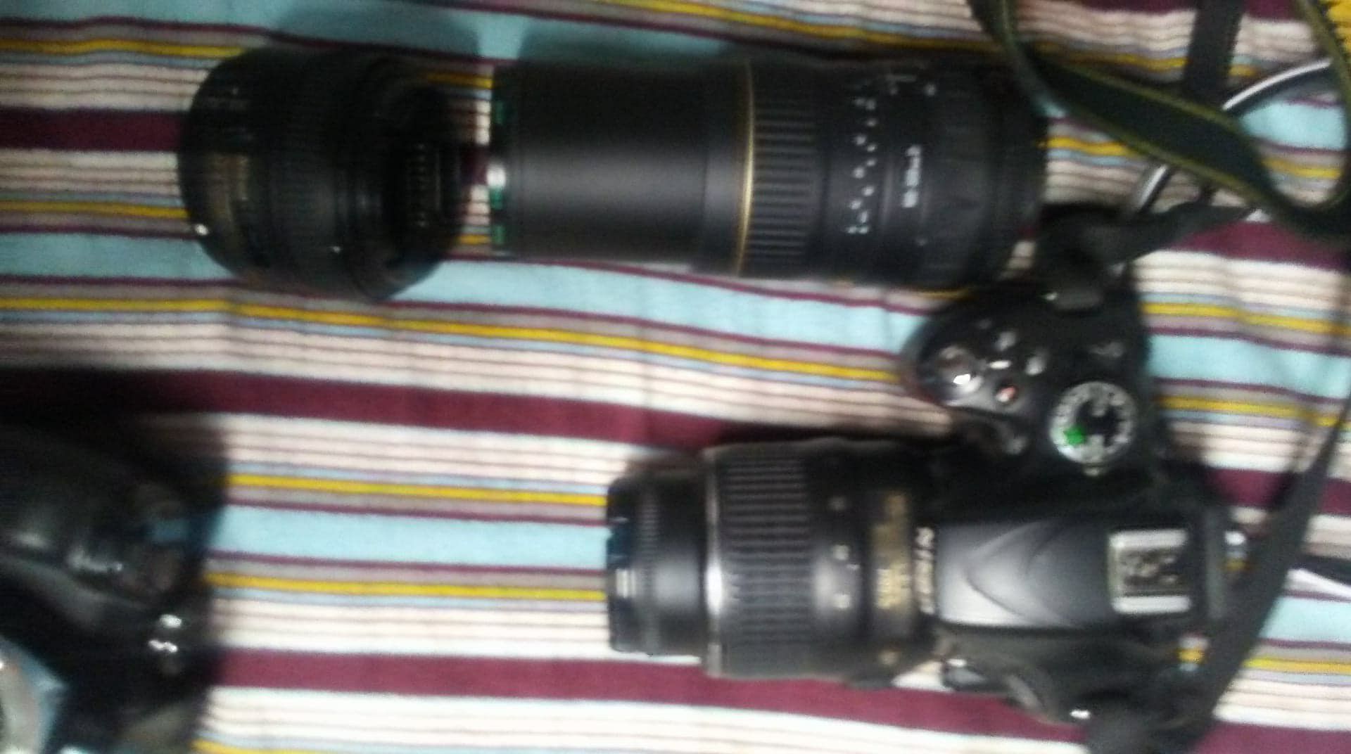 nikon camera with lenses